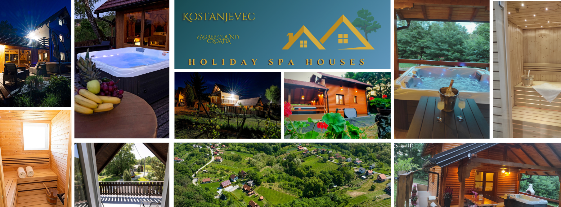 Holiday Spa House's I Kuće za odmor Kostanjevec I Jacuzzi I Sauna I Zagrebačka županija